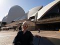 Christy seated before the Opera House 2